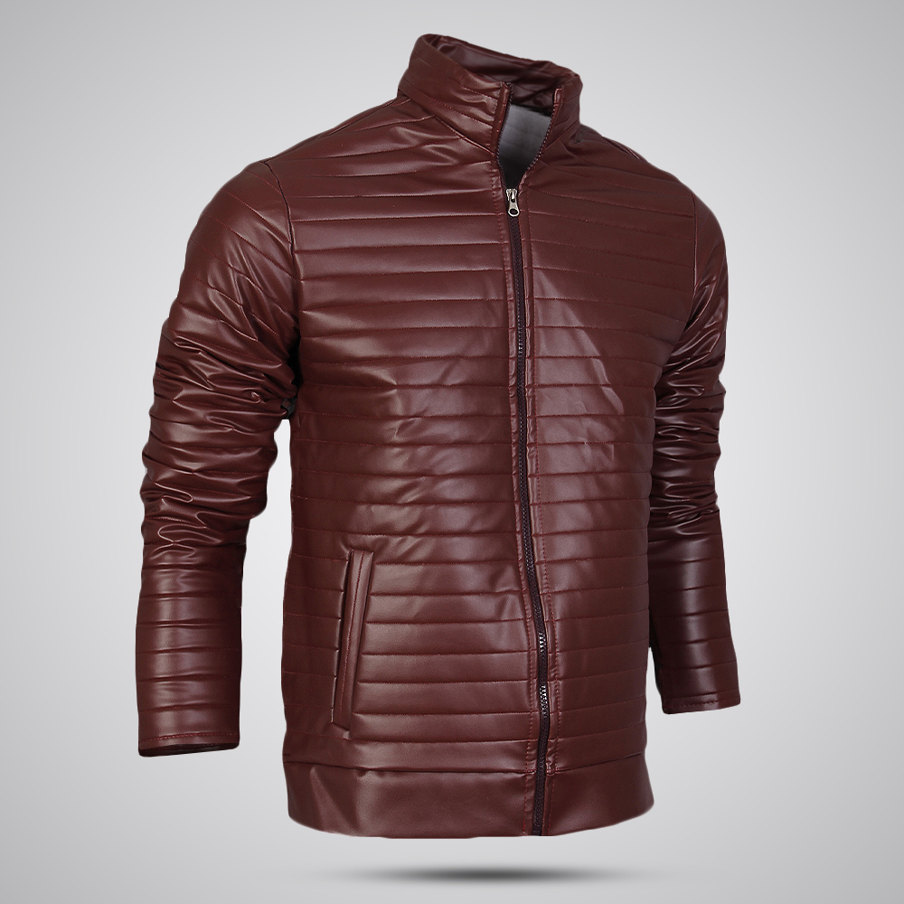 کاپشن چرم alex زرشکی